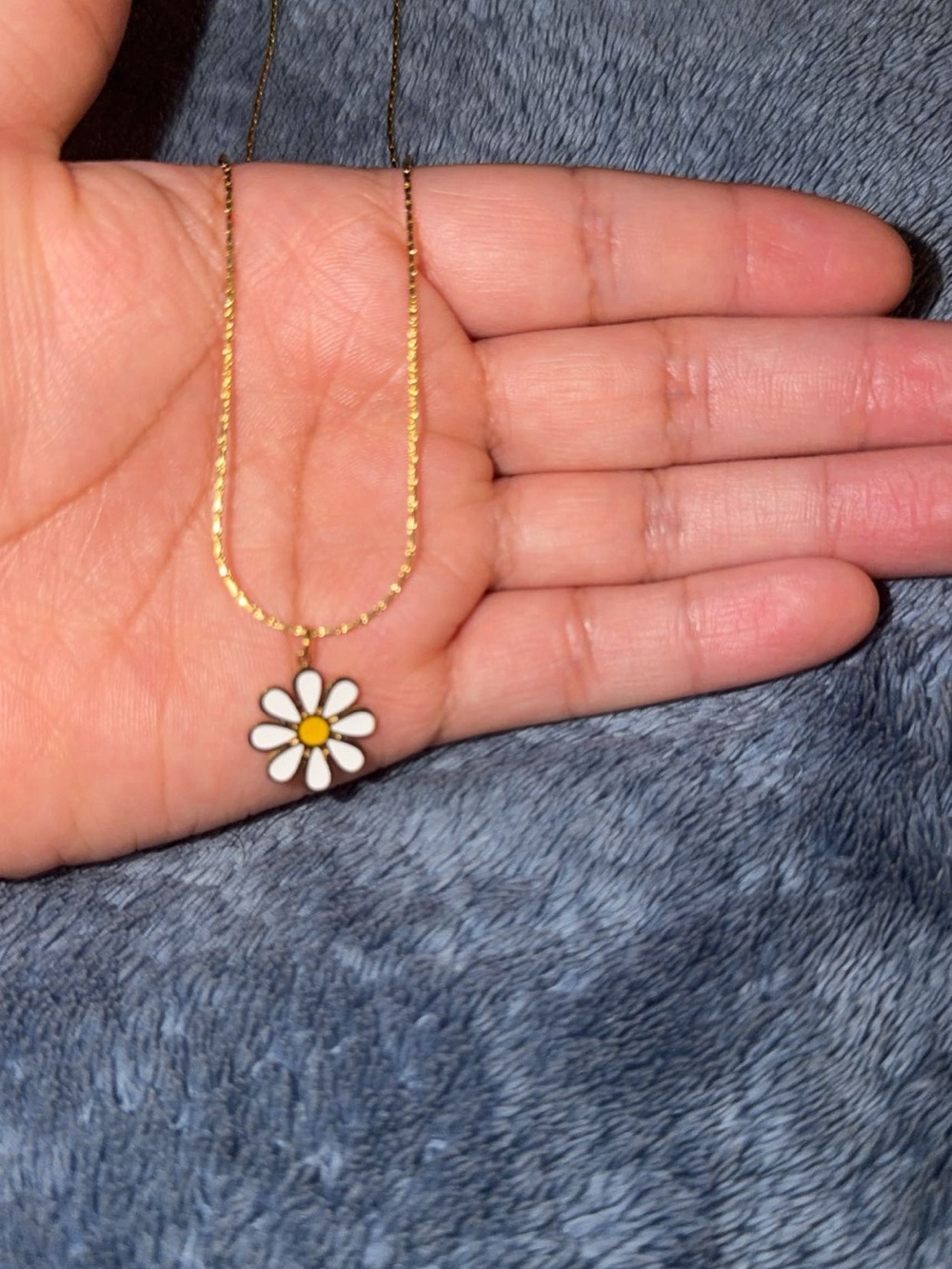 Dainty Daisy Flower Necklace